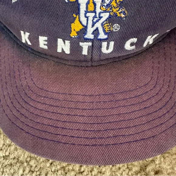 Vintage Kentucky Wildcats Hat Embroidered SS Supersport Faded Cap - Picture 9 of 9